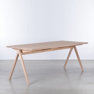 Sav & Økse TD4 Wood Table Oak Whitewash