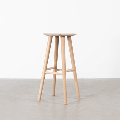 Sav & Økse Olger Barstool Oak Whitewash
