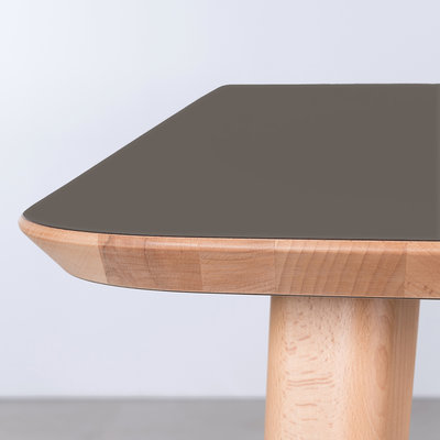 Sav & Okse Tomrer Tafel Grijs Fenix Blad - Beuken Poten