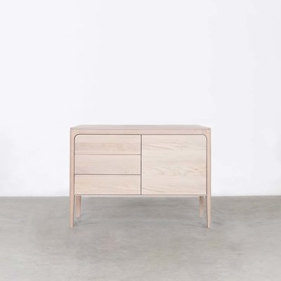 Sav & Økse Rikke Sideboard Oak Whitewash 2-compartment