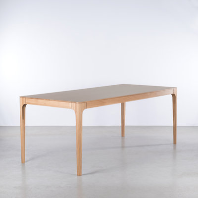 Sav & Økse Rikke Table Grey Fenix Top - Oak Legs