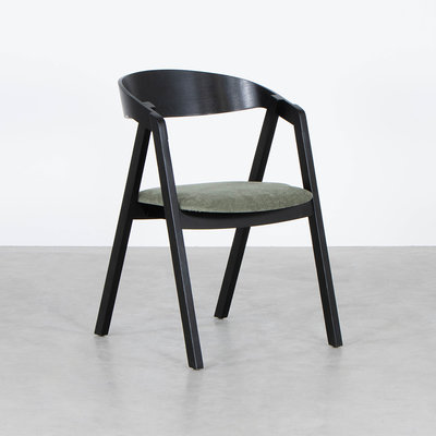 Edske Black Pickled Upholstered / Comeback 43