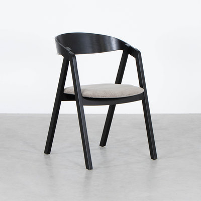 Edske Black Pickled Upholstered / Comeback 64