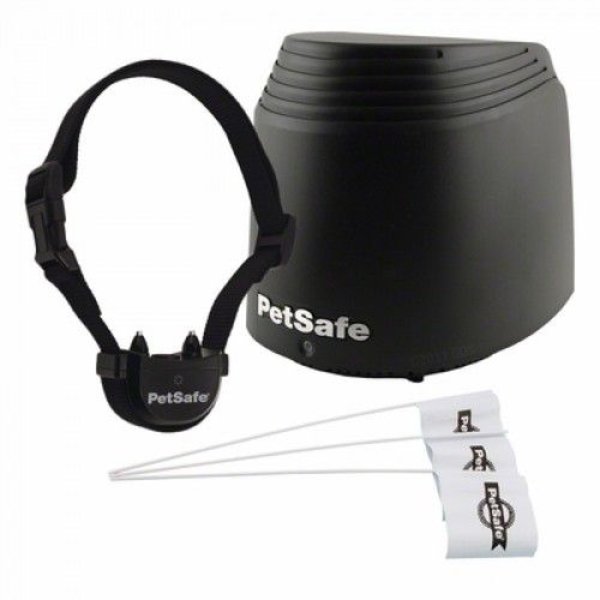 PetSafe Système de clôture anti-fuge avec fil + Wire & Flags 50 bornes  d'enadrement et 152m de câble d'encadrement - Koifarm Webshop