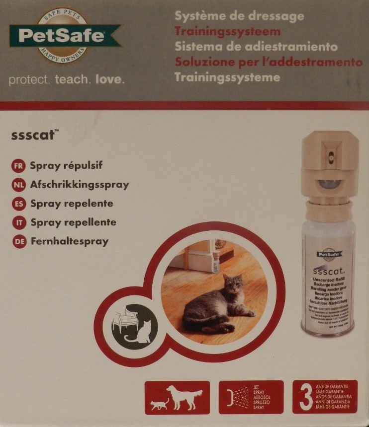 PETSAFE Petsafe SSScat Spray répulsif chat
