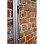 Ingenua Ingenua Installatie Muurprofiel met sliding unit in alu of black