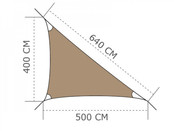 Ingenua Shade sail Triangle Ingenua Shade sail Triangle