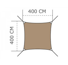 Ingenua Shade sail Square