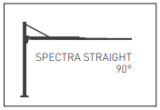 SPECTRA Straight 90°