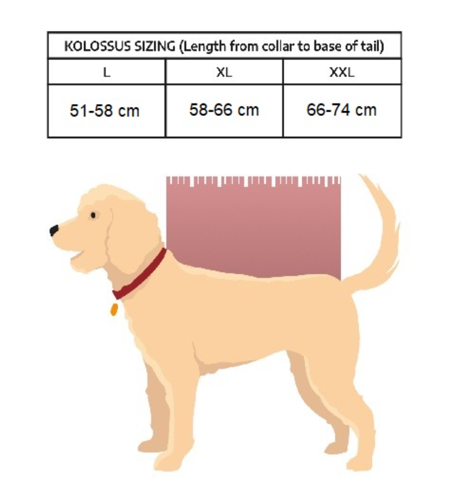 K9 Sports Sack sizing