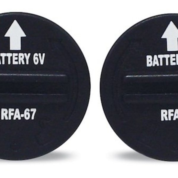 PetSafe battery RFA 67D 11 twin pack Petsafe 6 Volt Lithium
