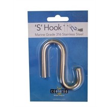 S Hook in stainless steel