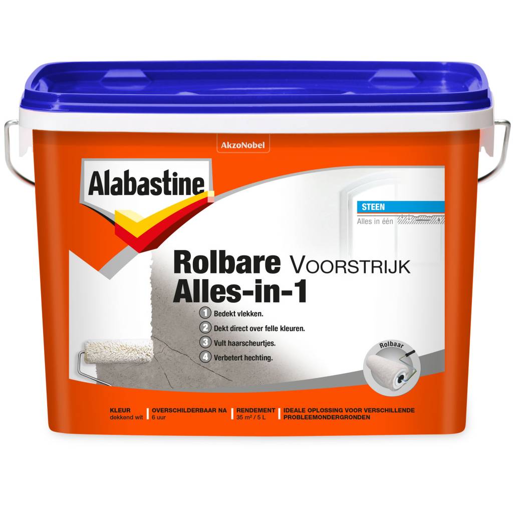 Onleesbaar profiel Van toepassing zijn Alabastine Rolbare Voorstrijk Alles in 1 online kopen - Verfwebwinkel.nl