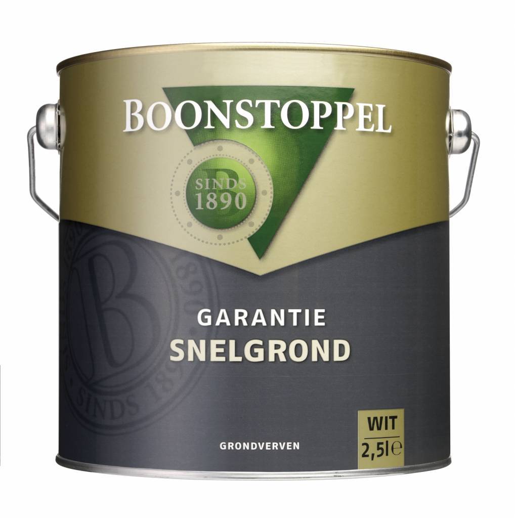 boonstoppel garantie snelgrond kleur 2.5 ltr