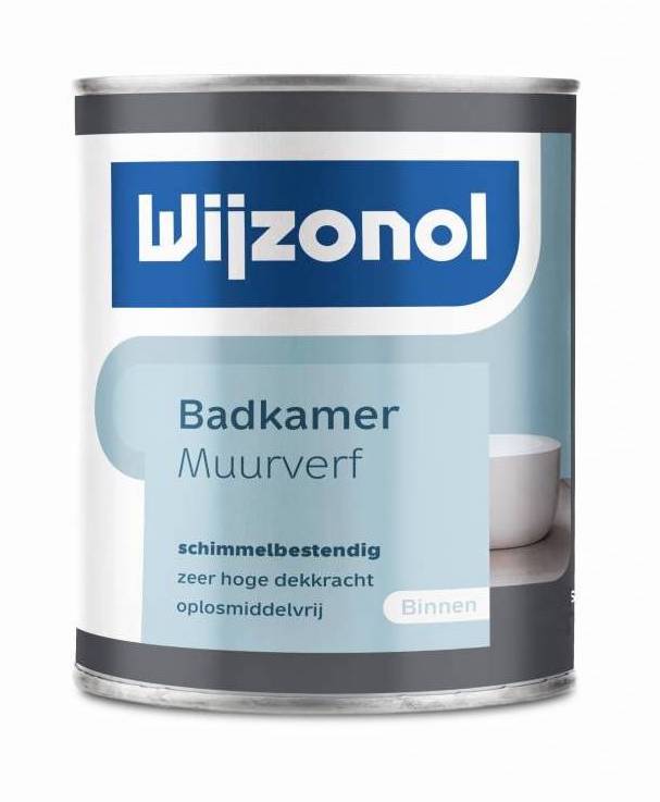 Negen Eerder opvolger Wijzonol Badkamermuurverf direct online kopen! - Verfwebwinkel.nl