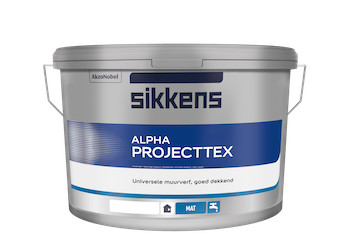 Sikkens Alpha Projecttex 2,5 Liter Op Kleur Gemengd