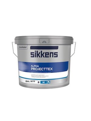 Sikkens Alpha Projecttex 10 liter RAL 9010