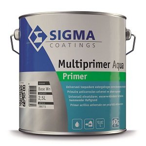 Sigma Multiprimer Aqua 2,5 Liter Op Kleur Gemengd