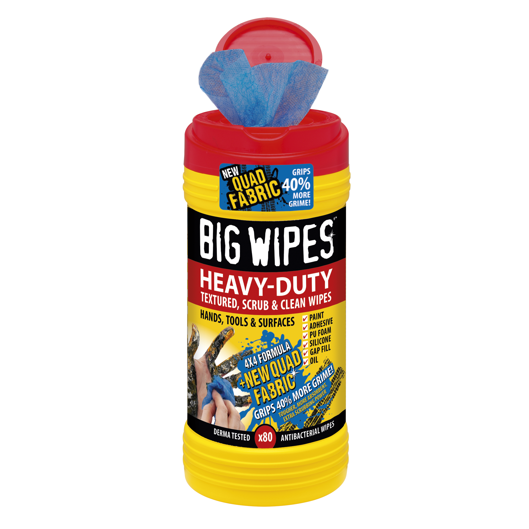 Big Wipes Heavy-duty Schoonmaakdoekjes Pot Met 100 Wipes