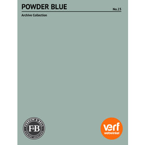 Farrow & Ball Archive Collection: Powder Blue Paint 750ml Modern Eggshell Powder Blue No.23