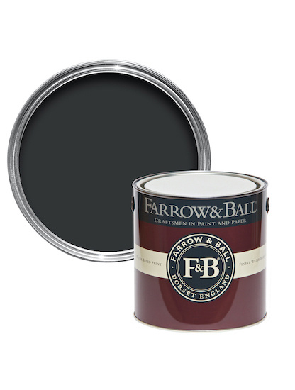 Farrow&Ball  Pitch Black No.256 5l Casein Distemper