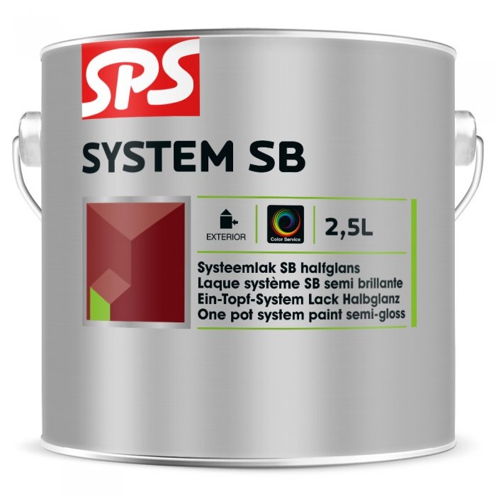 SPS Systeemverf Sb 1 Liter Op Kleur Gemengd