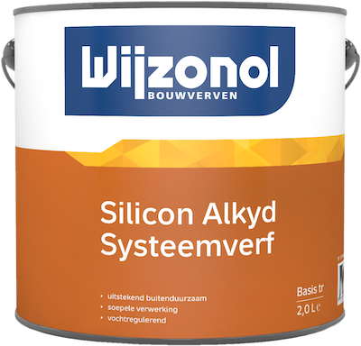 wijzonol lbh silicon alkyd systeemverf kleur 2.5 ltr