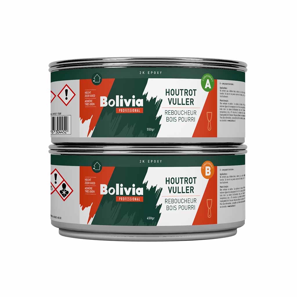 bolivia houtrotvuller epoxy set 500 gr