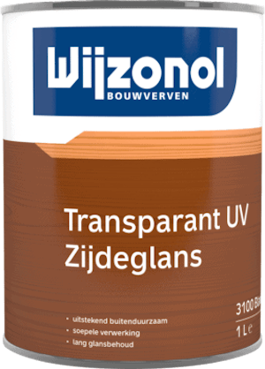 Wijzonol LBH Transparant UV Zijdeglans - 3100 2,5 l