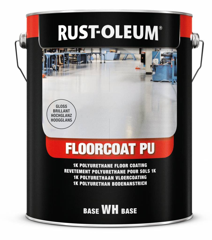 Rust-Oleum Vloercoating Pu 7250 Zijdeglans 2.5 Liter Zijdeglans