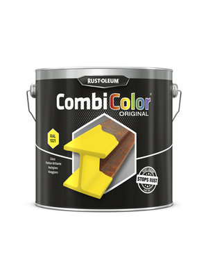 Rust-Oleum CombiColor Hoogglans Koolzaadgeel RAL 1021