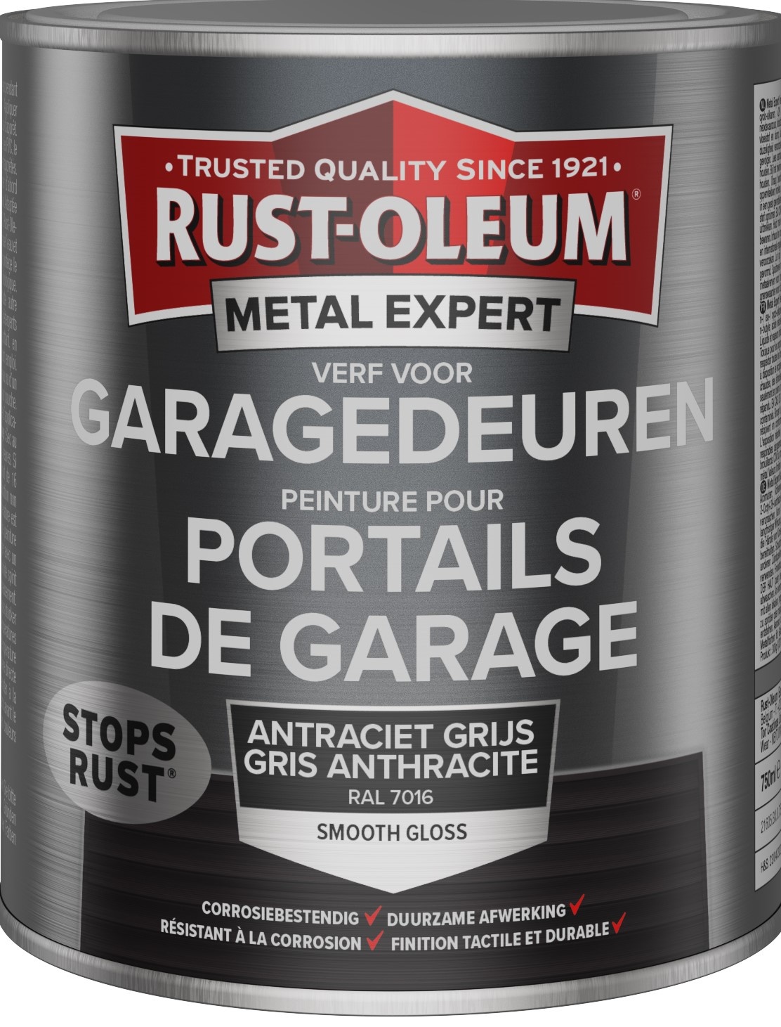 Rust-Oleum Metalexpert Verf Voor Garagedeuren 750 Ml Ral 7016