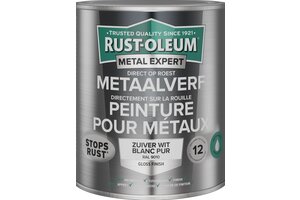Rust-Oleum MetalExpert DIRECT OP ROEST METAALVERF GLOSS - WATERBASIS - RAL9010