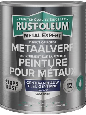 Rust-Oleum MetalExpert DIRECT OP ROEST METAALVERF GLOSS - WATERBASIS - RAL5010