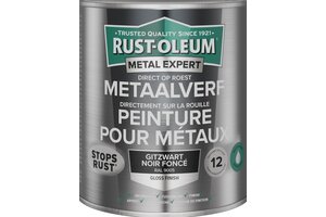 Rust-Oleum MetalExpert DIRECT OP ROEST METAALVERF GLOSS- WATERBASIS - RAL9005