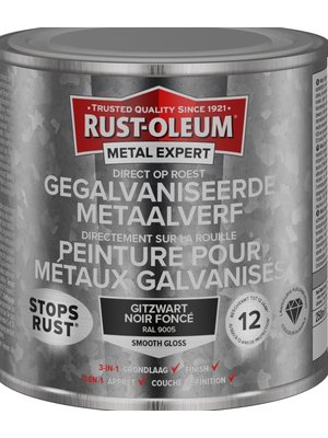 Rust-Oleum MetalExpert Gegalvaniseerde Metaalverf RAL 9005