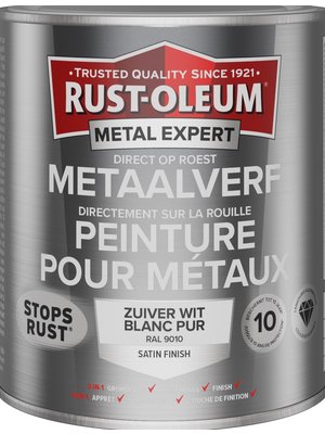 Rust-Oleum MetalExpert DIRECT OP ROEST METAALVERF - SATIN - RAL9010