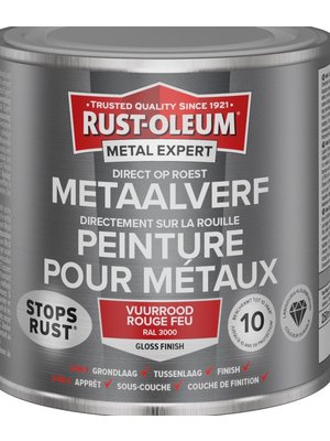 Rust-Oleum MetalExpert DIRECT OP ROEST METAALVERF - GLOSS - RAL3000
