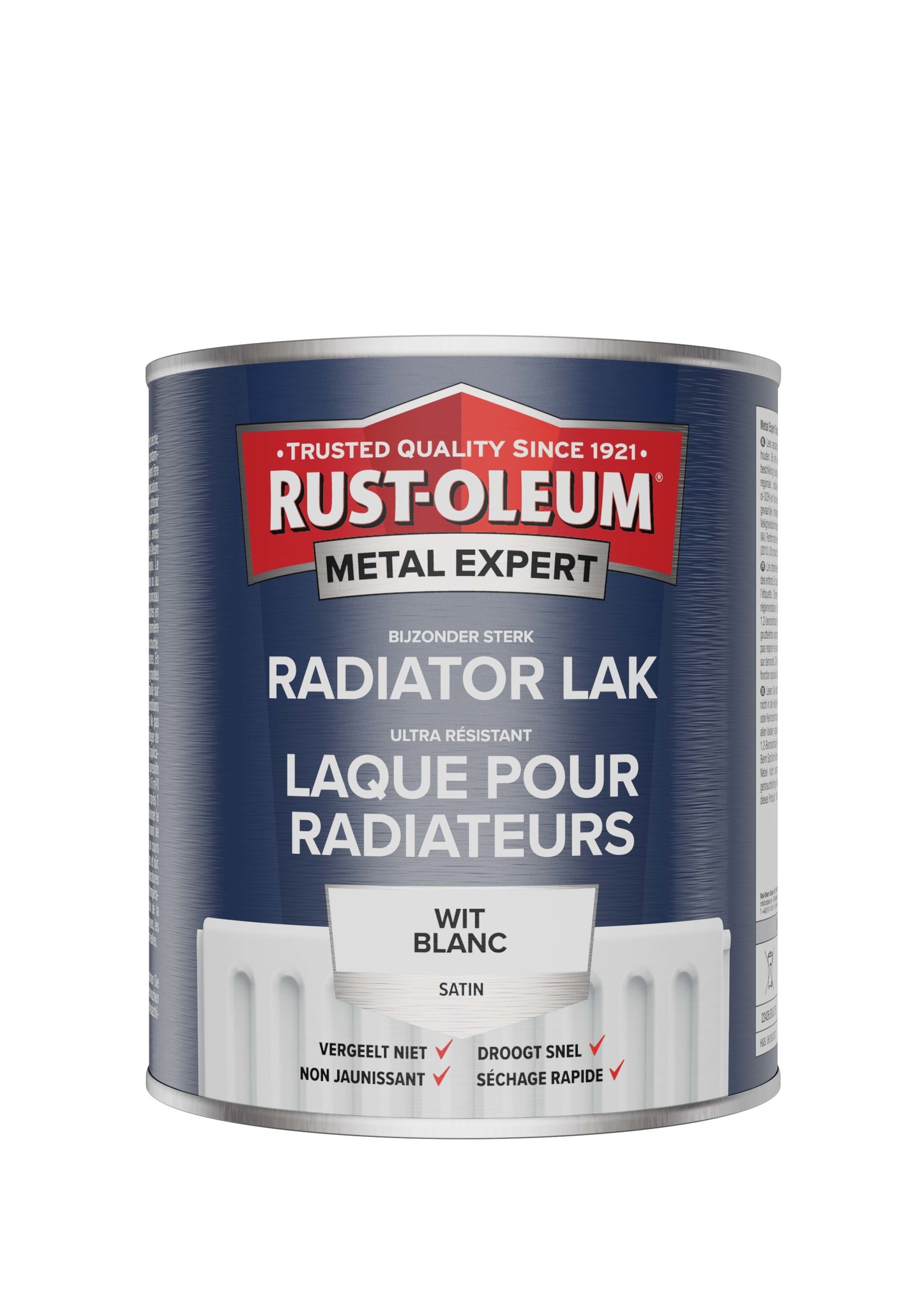 rust-oleum metal expert radiator lak satin wit 0.75 ltr