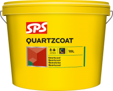 SPS Quartzcoat Structuurverf  Voor Binnen En Buiten 10 Liter
