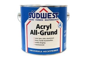 Südwest ACRYL ALL-GRUND U51 ZWART RAL 9005