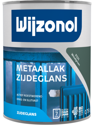 Wijzonol Wijzonol Metaallak Zijdeglans 9325 Woudgroen