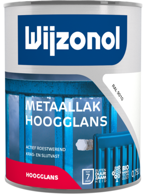 Wijzonol Wijzonol Metaallak Hoogglans RAL 9010