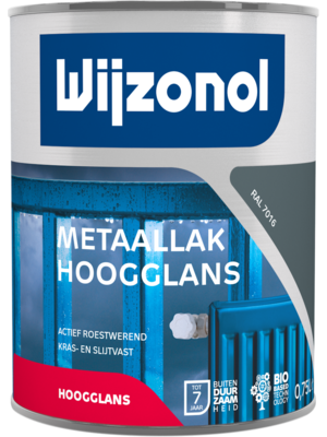 Wijzonol Wijzonol Metaallak Hoogglans RAL 7016