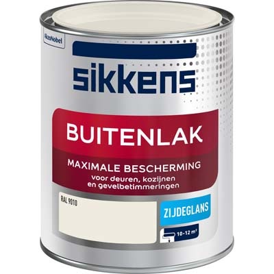 Sikkens Buitenlak Zijdeglans 1 Liter Op Kleur Gemengd