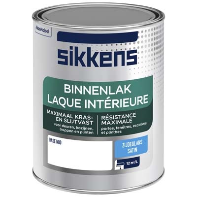 Sikkens Binnenlak Zijdeglans 0,75 Liter 100% Wit