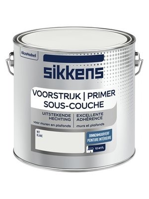 Sikkens Binnenmuurverf Voorstrijk Wit