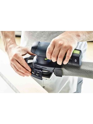 Festool DTSC 400 Li 3,1 I-Set 18V Li-Ion accu deltaschuurmachine set (2x 3,1Ah) in systainer - 100x150mm - koolborstelloos