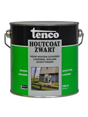 Tenco Houtcoat Teervrij Zwart