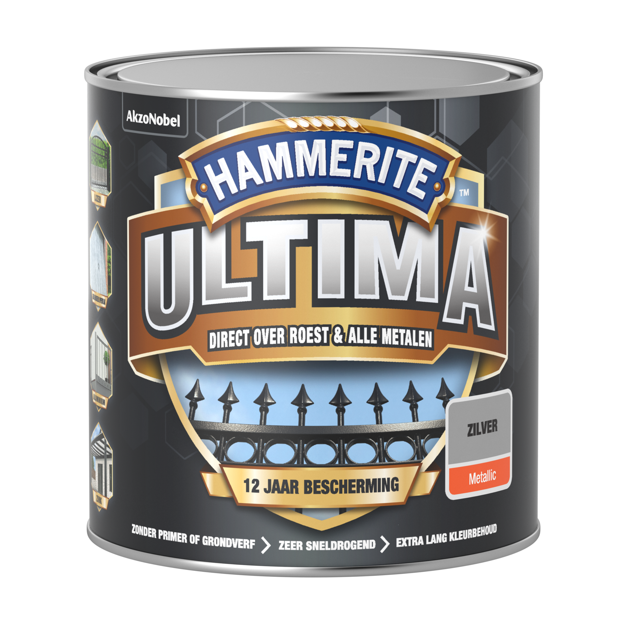 Baan Geit gesloten Hammerite ULTIMA Metallic Zilver online kopen? Bestel hier -  Verfwebwinkel.nl
